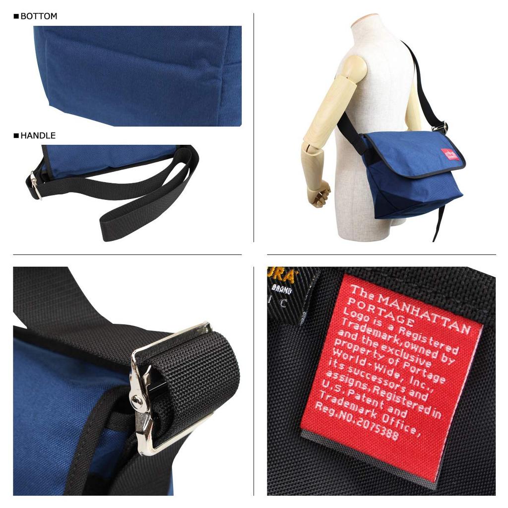 Manhattan Portage Сумка-мессенджер Manhattan Portage, сумка через плечо 1605V ЧЕРНАЯ [Товар]