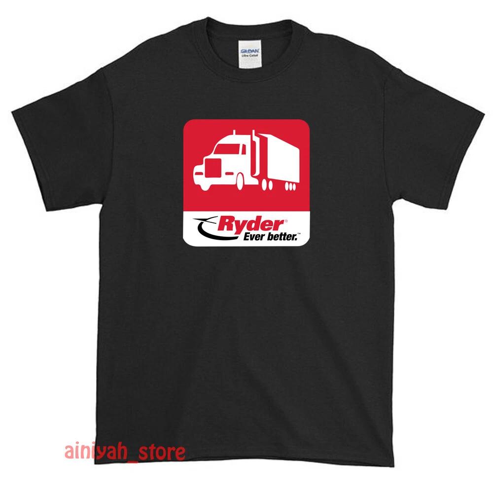 New Ryder Truck Rental Logo Men's Funny T shirt USA Size S-XXL