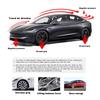Car ABS Spoiler For Tesla New Model 3 2024-2026 Highland Original High-performance Model Y Juniper Carbon Fiber Accessories