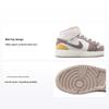 Air 1 Mid SE Craft GS Inside Out — Детские кроссовки Taupe Haze Brown Sail Fossil-Stone DZ4466-102