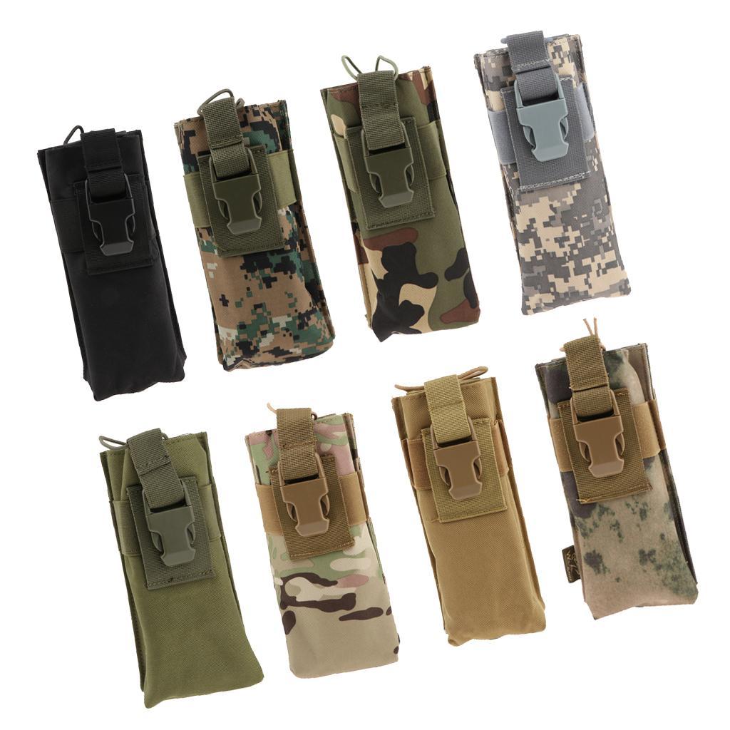 Intercom Pocket Molle Radio Pouch Large Capacity Walkie Talkie Case for Outdoor Camping Security Work