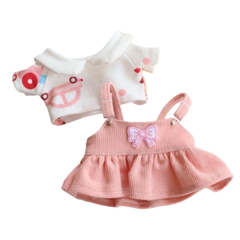 Мультяшный узор 20 см кукольная одежда хлопковая кукольная одежда комбинезон для кукол костюм аксессуары для кукол