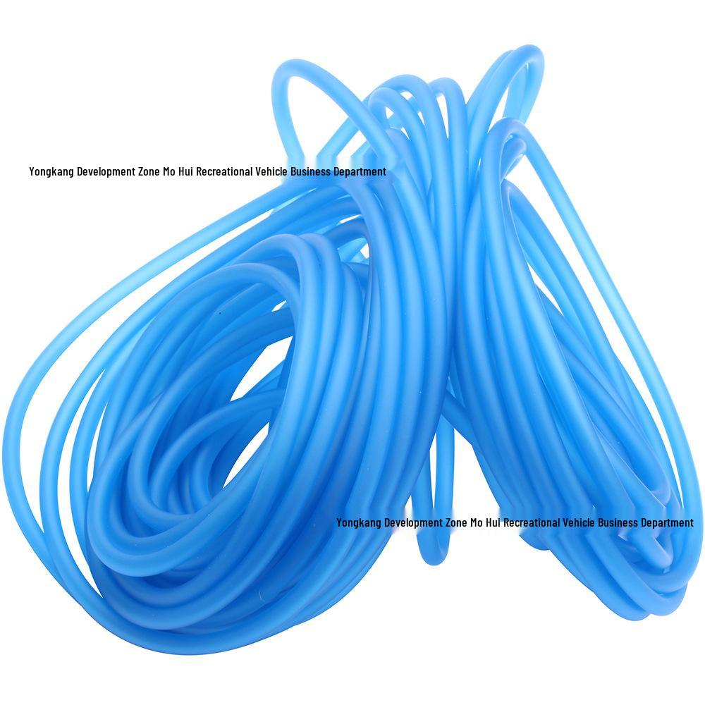 5MM x 8MM Blue Gasoline Hose Pipe for Off-Road Motorcycles, ATVs, Beach Buggies, GY6 Scooters - 20m Box
