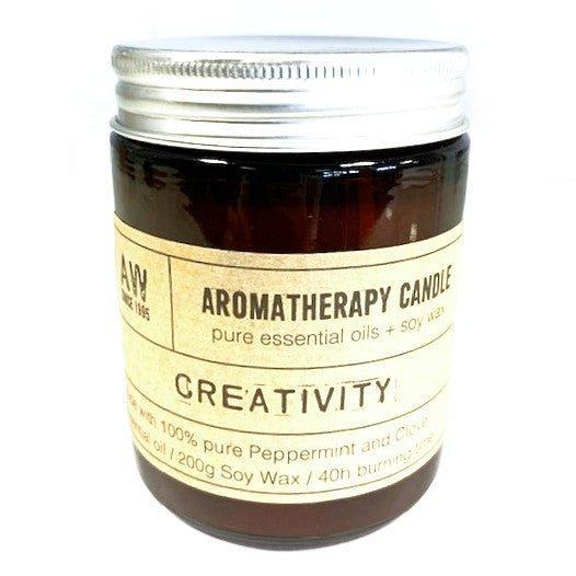 Aromatherapy Essential Oil Soy Wax Candle, Creativity
