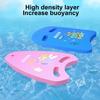 Kids Swimming Kickboard Swim Training Aid with Handrail Holes Cartoon Swim Board for Summer Pool Party