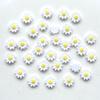 50 pcs 10mm Chrysanthemum Scissors Craft Scrapbook Decorations for Jewelry Making, Nail Art DIY, and Alluring Flower Accents