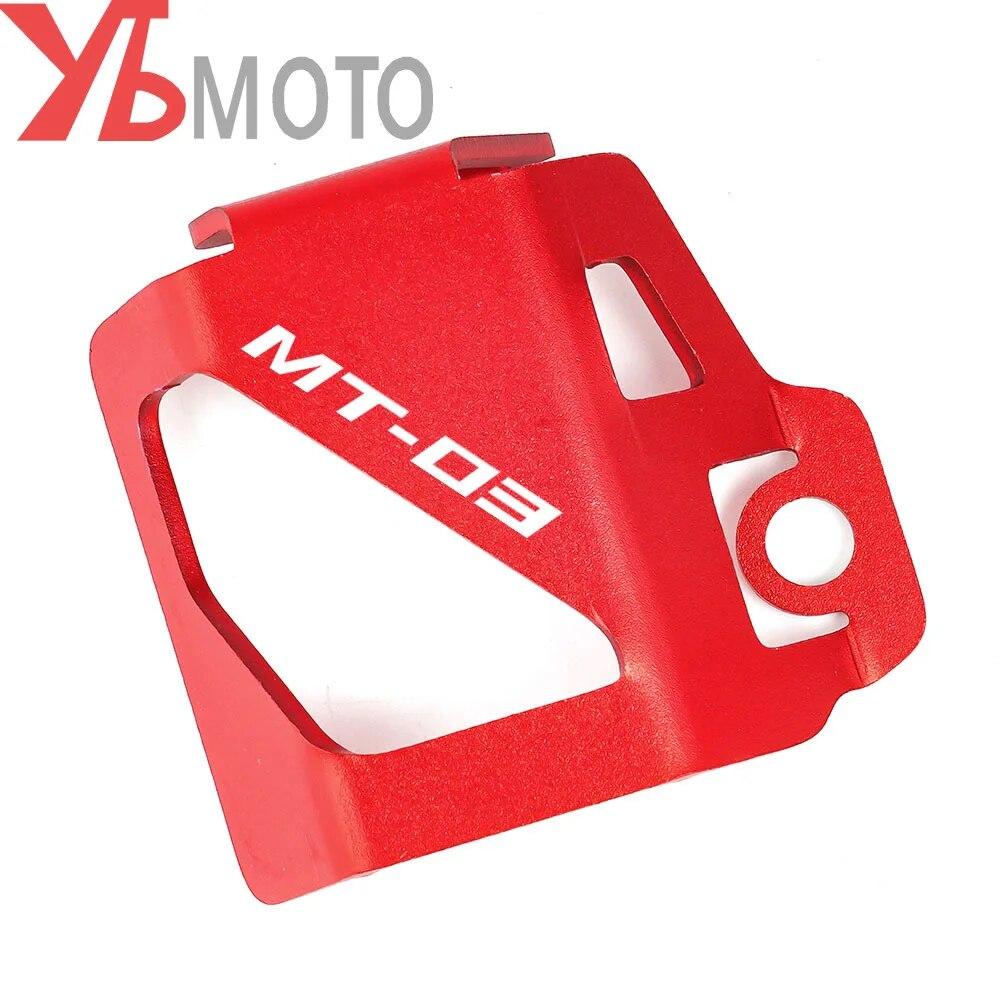 Для Yamaha MT03 2022 MT-03 2015- Мотоциклетные аксессуары Крышки бачков тормозной жидкости переднего и заднего тормоза Крышка масла Защита