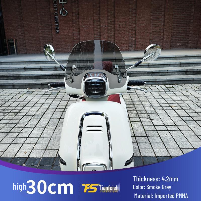Tianfei Shi Windshield Accessory for Suzuki US125 Scooter Motorcycle