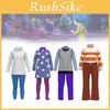 Костюм для косплея Insideout2 Модный Хэллоуин Вечеринка Платье Ролевые игры Аксессуары Костюм