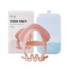 Fergie Squid Teether, Teether + Case, Pastel Pink, 1 Piece, Korean Baby Products