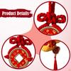 Chinese Year Hanging Decoration Gourd Charm Pendant Knot Tassel Ornament