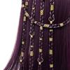 80pcs Dread Locks Dreadlocks Beads Hair Braiding Hair Braid Tubes Hollow Out Hair Ring  for Braids