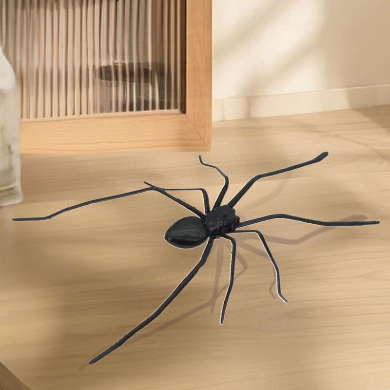 Реалистичный Паук 3D Паук Магнитное Украшение Гибкие Ноги Маленькая Хэллоуинская Шутка Жуткое Ползучее Украшение для Дома