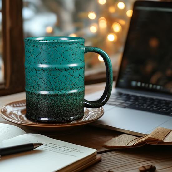 Керамическая кофейная кружка, большая чайная чашка для офиса, дома, посудомоечной машины, микроволновой печи, кружка для кофе, чая, латте, 20 унций