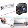 2in1 40M 5M Laser Tape Measure Digital Single Distance Meter Range Finder Tool