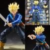 High-quality Shf Trunks Future Boy Pvc Action Figure Super Saiyan Anime Collectible