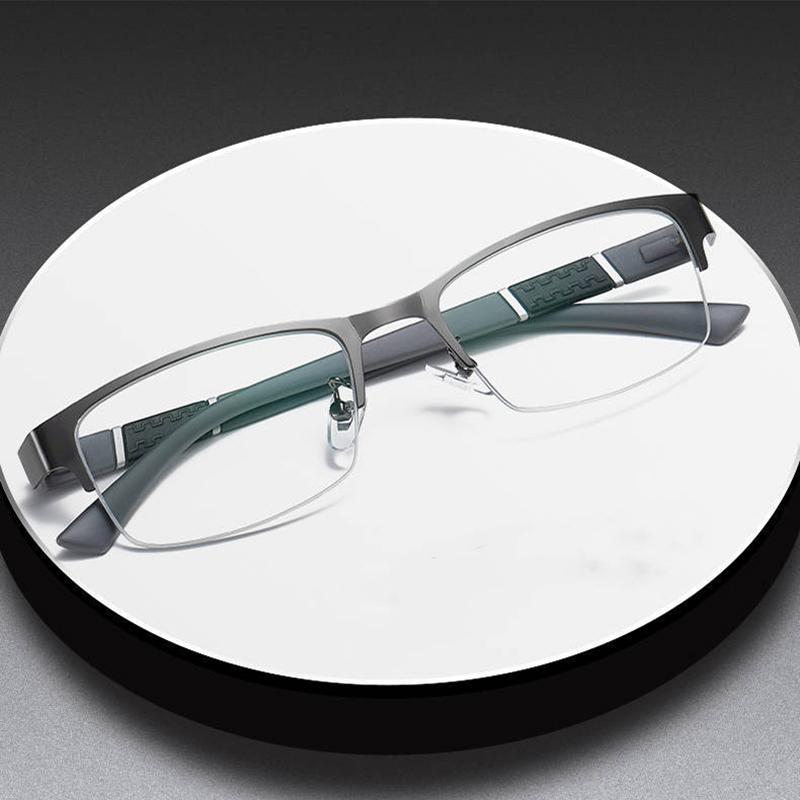 3Pcs New Trend Reading Glasses Reading Glasses Men And Women High Quality Half Frame Diopters Business Office Men Myopia Glasses