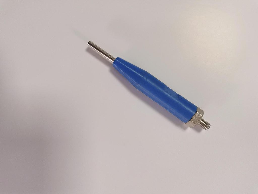 Набор штамповочных штифтов для удаления отходов горячего тиснения с эжектором, крючковая стойка и основание