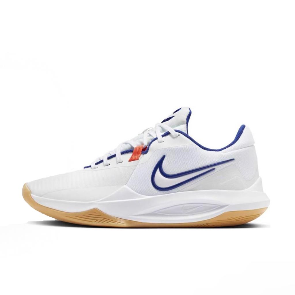 Nike Точные 6 Скользкие Устойчивые к истиранию Низкие Баскетбольные кроссовки Мужские Розовые HV1796-141(Team667-BOX)