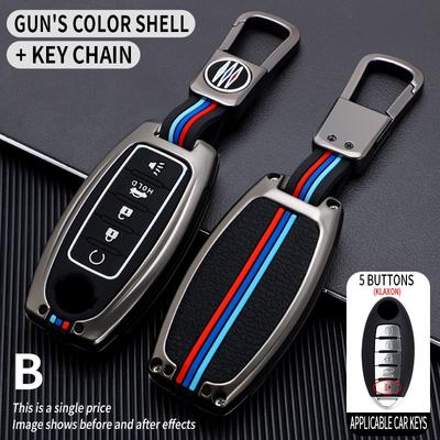 Чехол для ключа автомобиля UMQ для Nissan Juke Leaf Micra K12 Note Patrol Qashqai J11 J10 Tiida Versa X-trail Xtrail X Trail T32