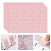 6 Sheets Bible Index Tabs Decorative Bible Tabs Laminated Bible Labels Easy To Read Bible Journaling Supplies for Girl