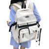 Large High School Casual Black [ZESU] Backpack, Korean, School, Capacity, Student, Women, Girls, Commuting, Students, Unisex, Lightweight, Rucksack,