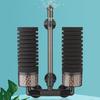 No Noise Submersible Foam Filter Double Head Aquarium Filtration  Water Filtration