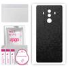 apgo Protective Skin Sticker for the Back Compatible with Huawei Mate 10 P Design, Wrap Film, Foil, Vinyl - Pattern Black Honeycomb