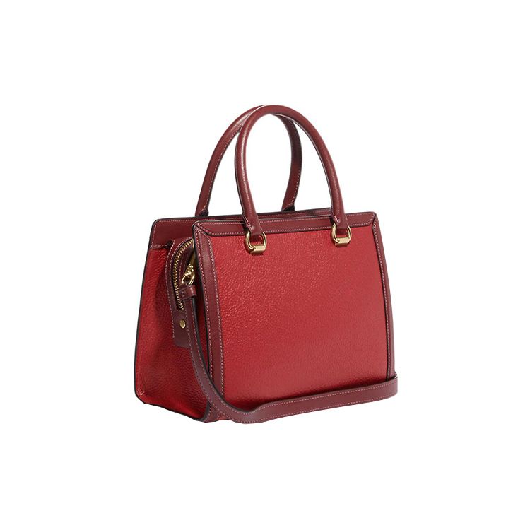 Coach Женская сумка через плечо Grace с 24-буквенным логотипом, на молнии, из кожи, красное яблоко CC140-IMP2Z