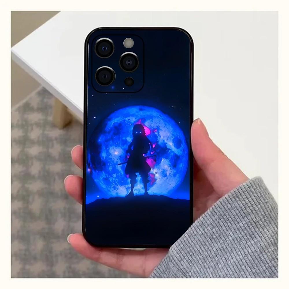 Чехол для телефона Anime T-Tensei Slime R-Rimuru для Apple iPhone 15,14,13,12,11,Pro,X,XS,Max,XR,Plus,Mini Мягкий черный чехол