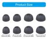 Silicone Ear Tips for 3 True Wireless Earbuds Eartips Tips Headphones Earplugs