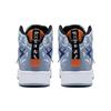 Li Ning Молодежные детские спортивные кроссовки Lifestyle Series Pattern Shock Absorbation Rebound Mid-Top Детские кроссовки Мягкие серо-голубые YKCS222-1