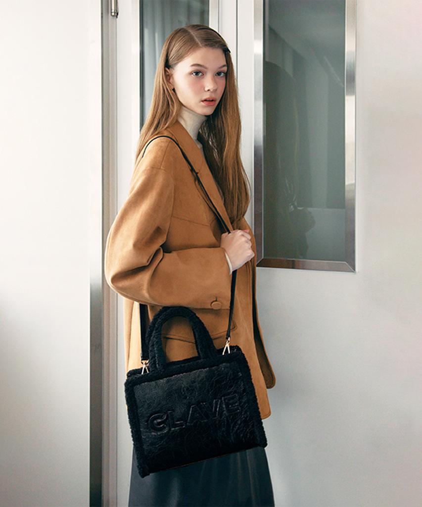 Clave Bonnie Small Black Tote Bag (Bonnie Black Tote Bag)