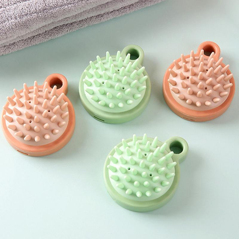 Silicone Shampoo Scalp Hair Massager Shampoo Massage Comb Bath Massage Brush Scalp Massager Hair Shower Brush Comb Care Tool