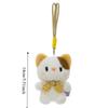 Rabbit Animal Doll Pendant Little Bear Dog Plush Doll Keychain Cat Plush Toy Keychain  Kids Gifts