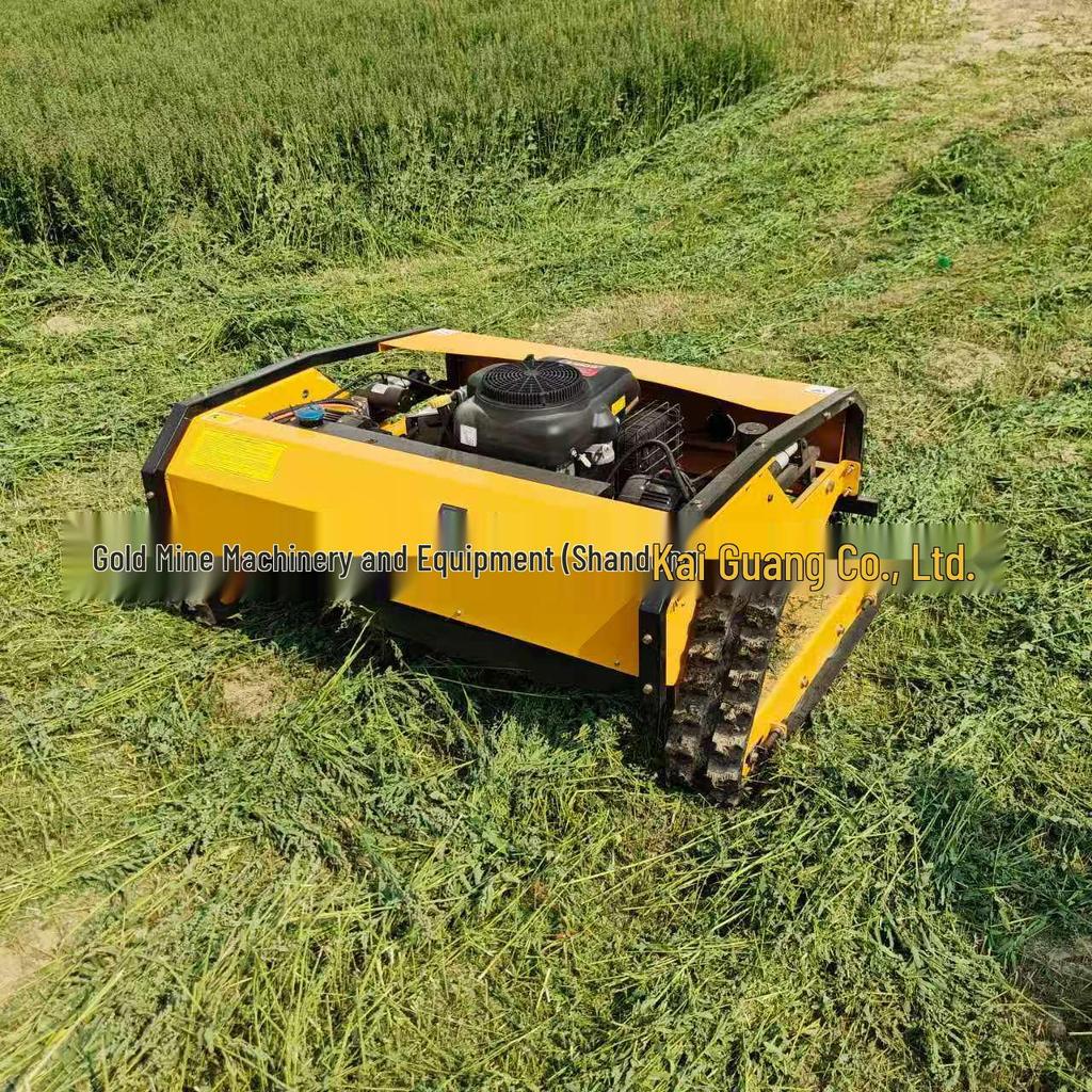 Crawler Lawn Mower: 1.1m Cutting Width, Ideal for US Export, Orchard & Grass Weeder