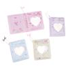 Ins Style Cute 3-Inch Love Album 36 Pockets Card Binder Mini Photocard Holder Kpop Idol Pictures Collection Storage Case