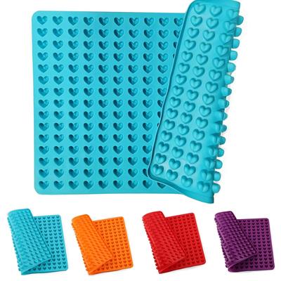 Многоцелевой силиконовый коврик для выпечки Силиконовая форма для выпечки Мини-сердце Силиконовый коврик
