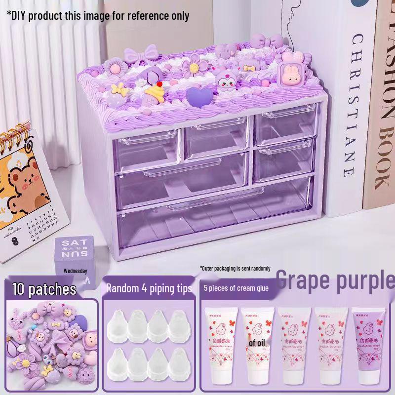 Шкатулка для драгоценностей с кремовым клеем своими руками: Креативное хранение в девяти ячейках для гостиной или спальни