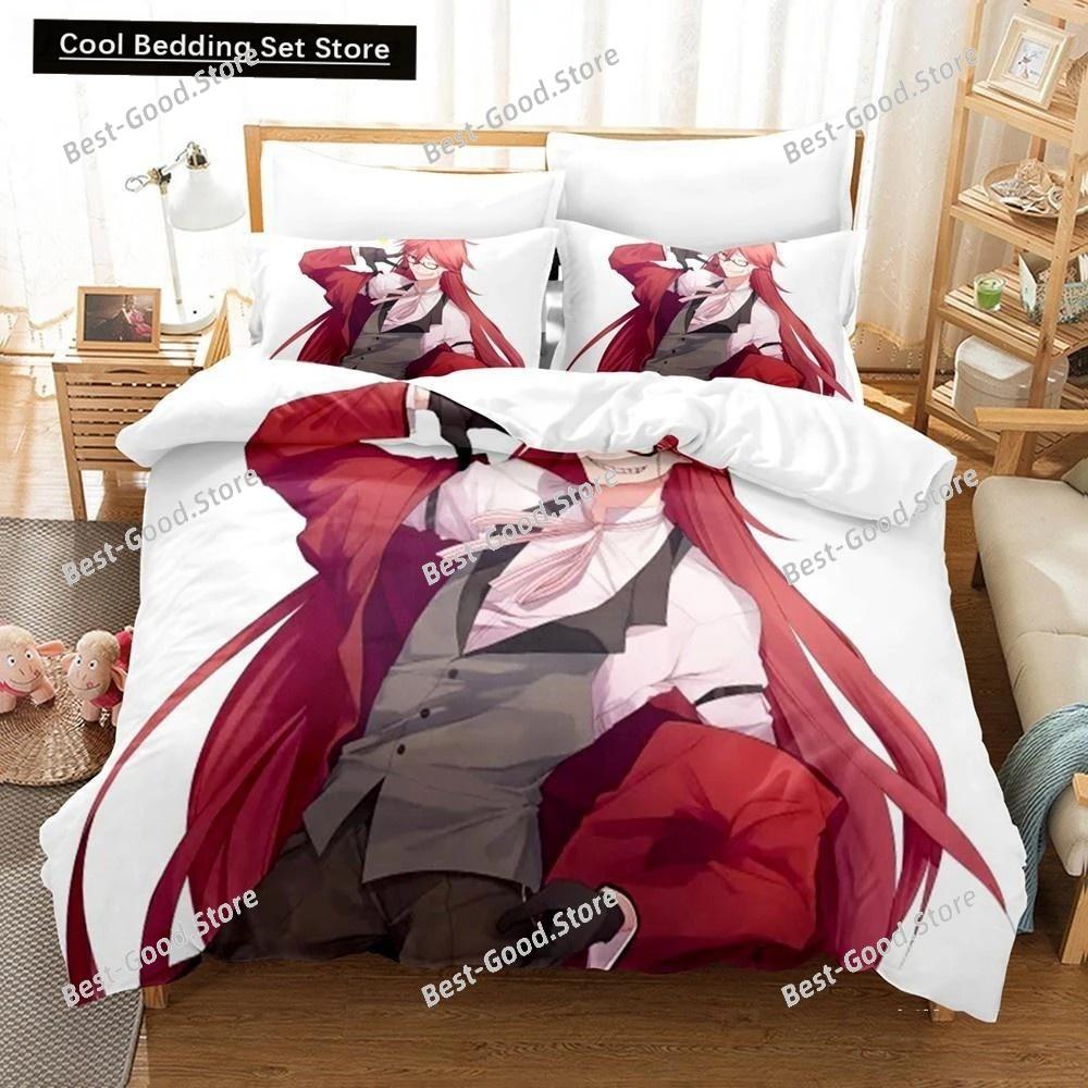 Новый комплект постельного белья Anime Black Butler Cool Sebastian Ciel Dakimakura для взрослых, пододеяльник, односпальный, двухспальный, из микрофибры