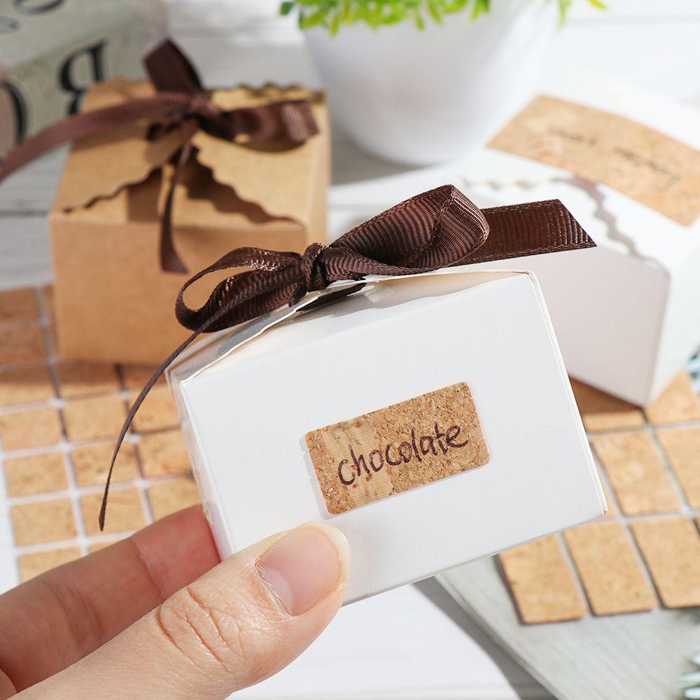 Waterproof Biscuit Bags Jars Marker Classification Label Bottle Tags Wooden Labels Sticker
