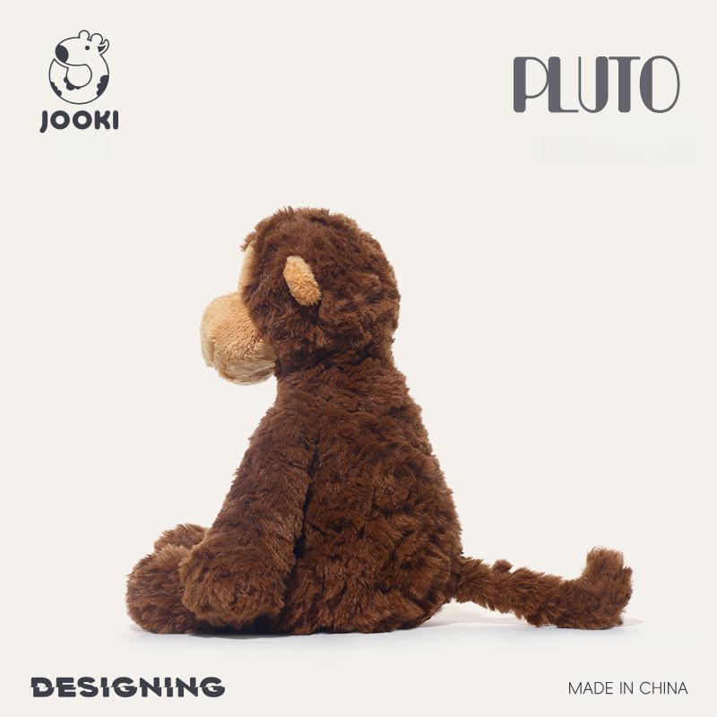 Очаровательная плюшевая обезьянка — мягкая игрушка, которую приятно обнимать, для снятия тревожности, лучший подарок перед сном для малышей