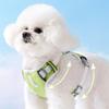Сетчатая шлейка для собаки со светоотражающими полосами, жилет для собаки, аксессуары для питомцев, грудная шлейка для питомца, для дрессировки