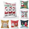 Наволочки с рождественской тематикой Аксессуары для автомобиля Офис Санта-Клаус Гостиная Диван Домашние наволочки