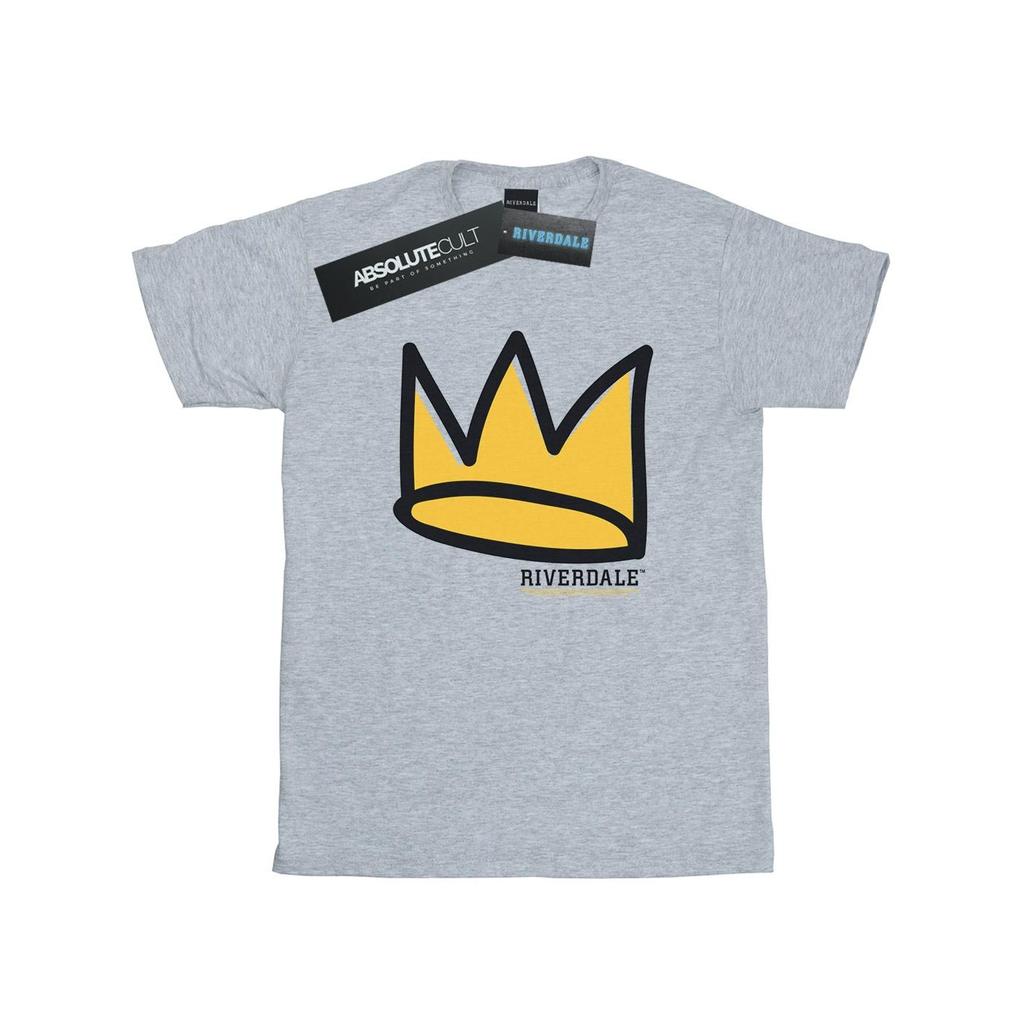 Riverdale Womens/Ladies Jughead Hat Logo Cotton Boyfriend T-Shirt