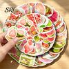 Non Repeating Stickers for Kids And Teens 50PCS Realistic Guava Fruit Stickers, Die Cut Easy Peel Handicraft Cute Tea Coffee Cups Waterproof
