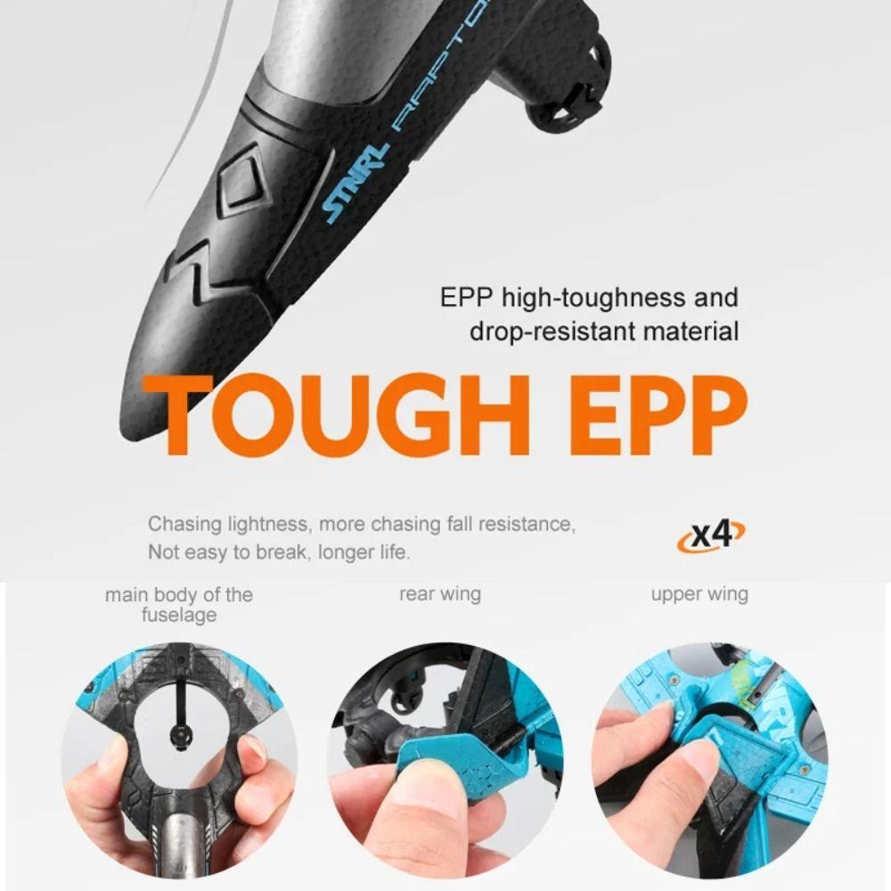 Gravity Sensor Remote Control Airplane EPP Foam RC Quadcopter for 3.7V500MAH Kids Toys