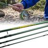 Sougayilang Fly Fishing Rod Portable Carbon Fiber 4 SectionsFly Fishing Rod Fishing Tackle Equipment