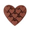 Форма для желе Love 10, даже маленькая силиконовая форма для шоколада и льда, форма для кубиков льда, форма для ароматерапии