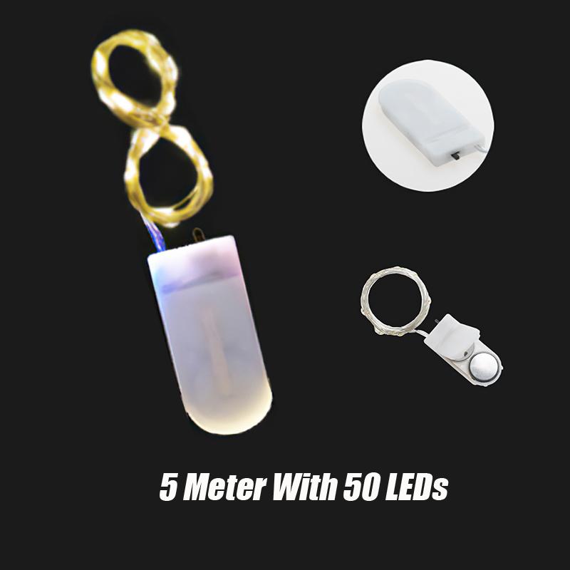 1/2/3/5 м светодиодная гирлянда фея мини светодиодная многоцветная вечеринка свадьба рождество фестиваль атмосфера свет украшение светодиодный свет